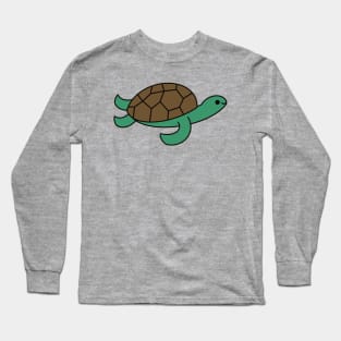 Cute Kawaii Turtle Long Sleeve T-Shirt